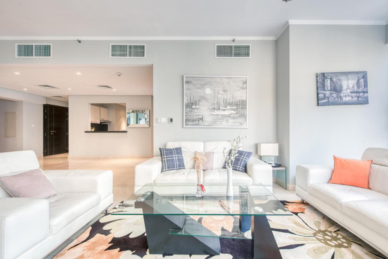 Maison Privee - Big, Bright, Luxury Marina Views Apt Next To Beach ドバイ エクステリア 写真