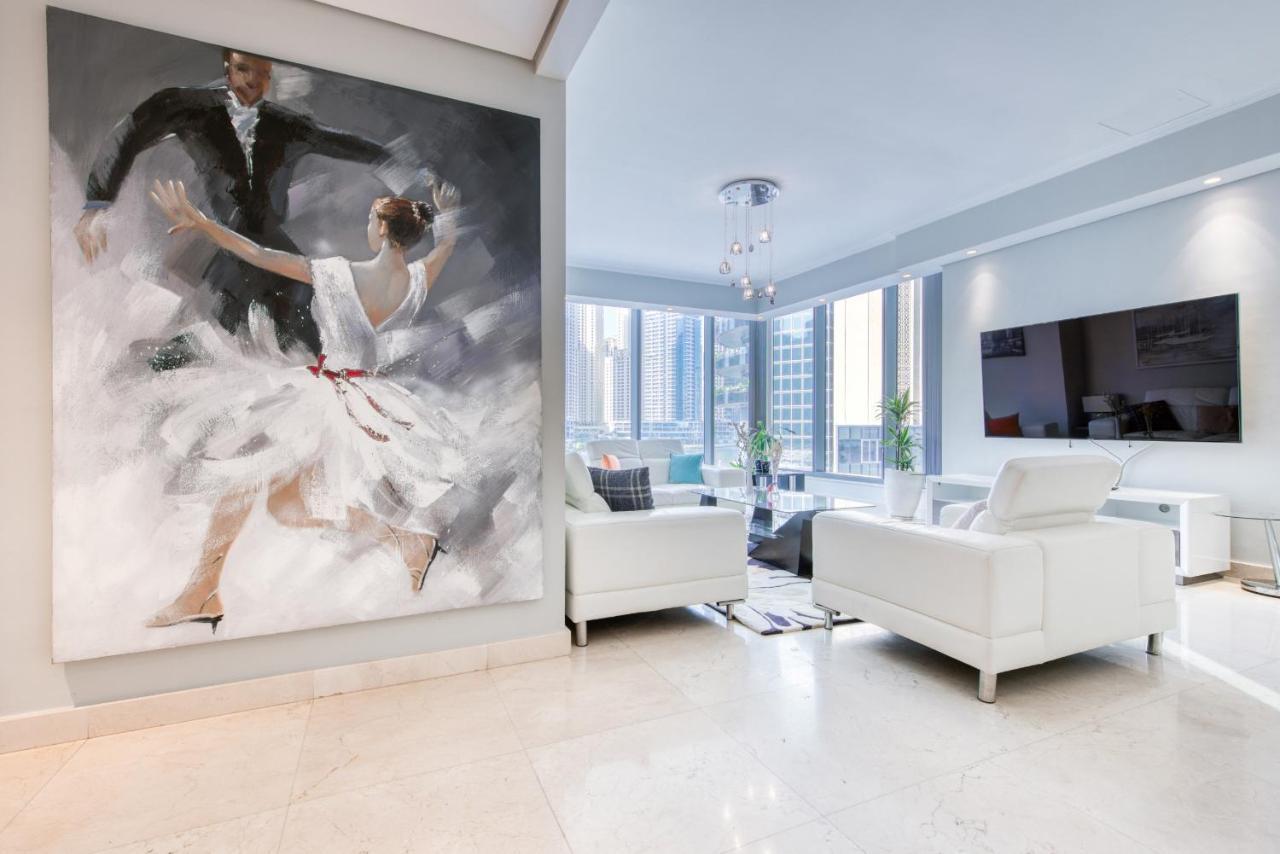 Maison Privee - Big, Bright, Luxury Marina Views Apt Next To Beach ドバイ エクステリア 写真