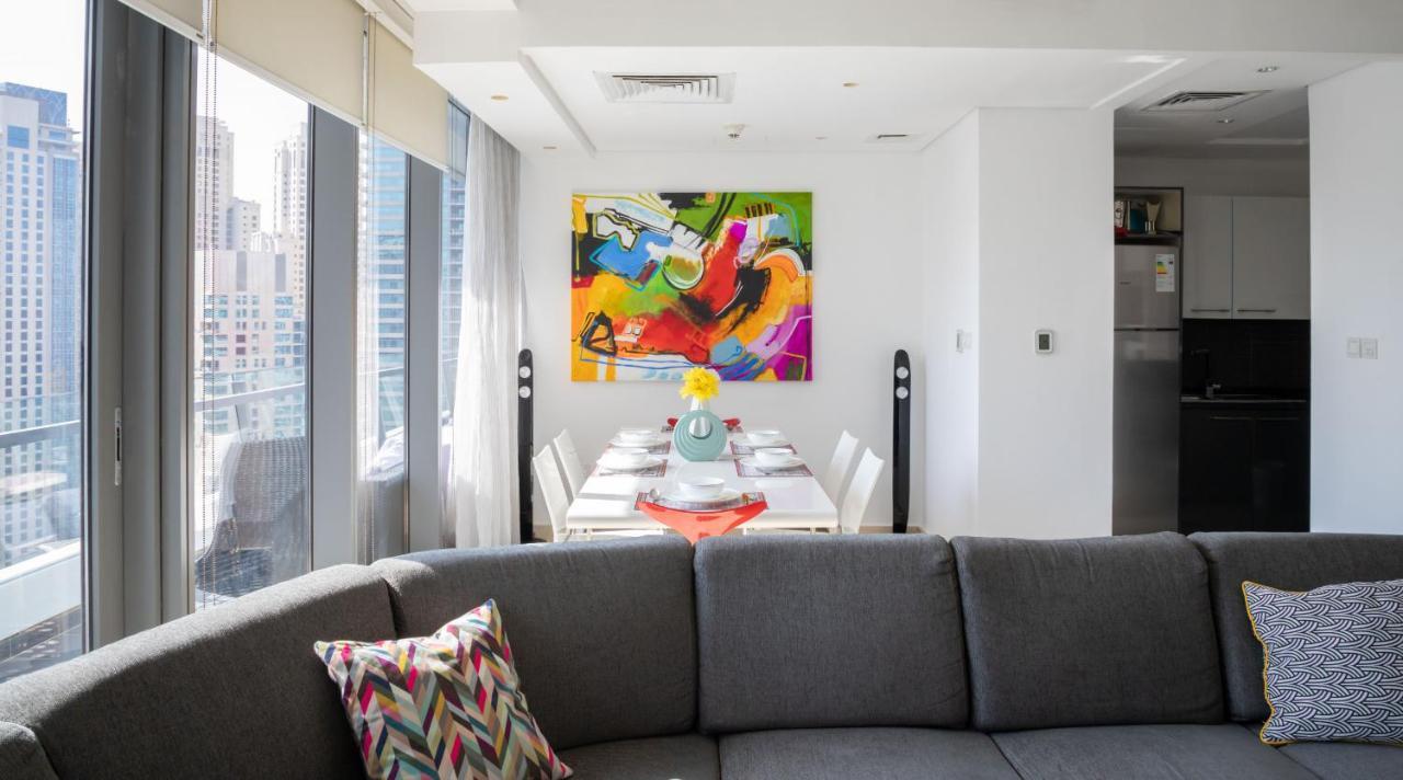 Maison Privee - Big, Bright, Luxury Marina Views Apt Next To Beach ドバイ エクステリア 写真